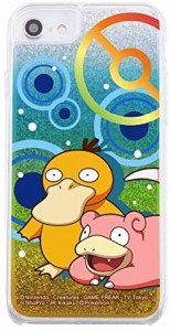 iPhone SE(第2世代)/8 / 7 / 6s / 6 /『ポケットモンスター』/ラメ グリッターケース/ポケットモンスター/コダック & ヤドン(キャラクタ