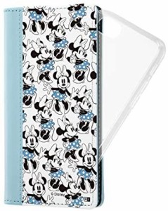 iPhone SE2 スマホケース ディズニー ミニー 手帳型 FLEX Case バイカラー01 ss/総柄 iPhone8 iPhone7 8 SE2(キャラクター グッズ)