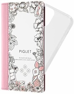 iPhone 12/ 12 Pro/『ディズニー』/手帳型/スマホケース FLEX Case バイカラー/『くまのプーさん/ボタニカル』_02(キャラクター グッズ)