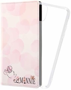 iPhone 12 Pro Max ディズニー/手帳型/アート/スマホケース FLEX Case/ミニーマウス_016(キャラクター グッズ)