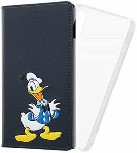 Xperia Ace II 『ディズニーキャラクター』/手帳型 FLEX CASE ポップアップ/『ドナルドダック』(キャラクターグッズ)