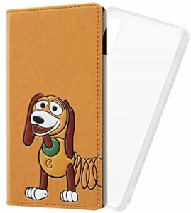 Xperia Ace II 『ディズニー・ピクサーキャラクター』/手帳型 FLEX CASE ポップアップ/『スリンキー』(キャラクターグッズ)