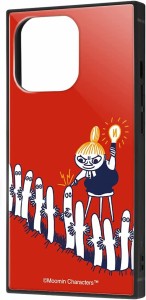 イングレム iPhone 13 Pro /『ムーミン』/耐衝撃ハイブリッドケース KAKU/リトルミイとニョロニョロ(キャラクターグッズ)