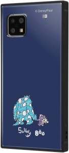 AQUOS sense4/lite/basic/5G/ディズニー/耐衝撃ハイブリッドケース KAKU / サリーとブー_後ろ姿(キャラクターグッズ)