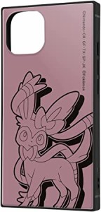  iPhone 14 / 13 / 『ポケットモンスター』/耐衝撃ハイブリッドケース KAKU / ニンフィア_セレナ IQ-PP36K3TB/PK40(キャラクターグッズ)