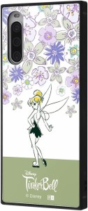 イングレム Xperia 10 IV / 『ディズニーキャラクター』/耐衝撃ハイブリッドケース KAKU/ティンカー・ベル_フラワー IQ-DXP10M4K3TB/PP2(