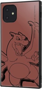 iPhone11/XR/ポケモン/耐衝撃/スマホケース/リザードン_サトシ(キャラクターグッズ)