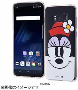 Galaxy s8 Plus スマホケース ディズニー キャラクター TPU/ソフト /ミニー IN-DGS8PH/MN(キャラクター グッズ)