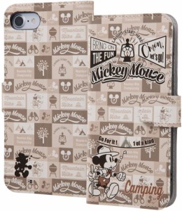 iPhone SE（第2世代）/8/7 手帳型 スマホケース ディズニー ミッキーマウス15 IJ-DP7MLC/MK015(キャラクター グッズ)