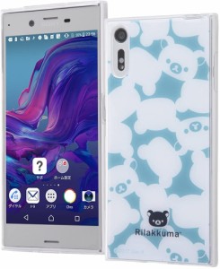 Xperia XZS ケース/Xperia XZ ケース リラックマ/TPU スマホケース 背面パネル/リラックマ2(キャラクターグッズ)