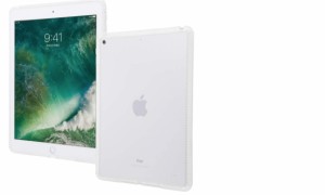イングレム iPad 9.7 ケース (iPad 9.7インチ 2017年モデル) ハイブリッドケース 耐衝撃/クリア IN-PA8CC7/C