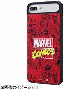 iPhone 8 Plus/7 Plus/6 Plus/6s Plus/MARVEL/耐衝撃/スマホケースキャトル パネル/『マーベル ロゴ』_1(キャラクター グッズ)