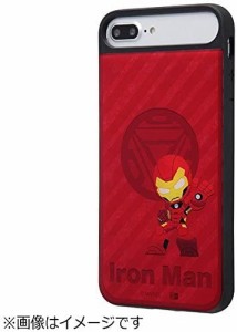 iPhone 8 Plus/7 Plus/6 Plus/6s Plus/MARVEL/耐衝撃 スマホケースキャトル パネル/『アイアンマン』_1(キャラクター グッズ)