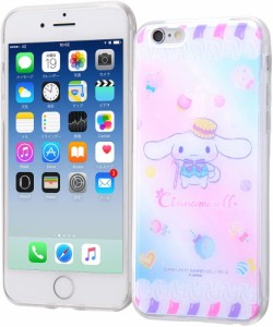 iPhone 6/6s サンリオ/TPU スマホケース 背面パネル/シナモロール3(キャラクターグッズ)