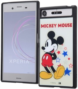 Xperia XZ1/ディズニー/耐衝撃/スマホケース キャトル/『ミッキーマウス』_1(キャラクター グッズ)