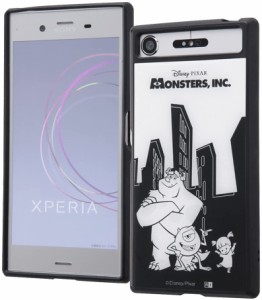 イングレム Xperia XZ1/ディズニー・ピクサーキャラクター/耐衝撃ケース キャトル パネル/『モンスターズ・インク』_1 IQ-RDXZ1CC3PCB/MI