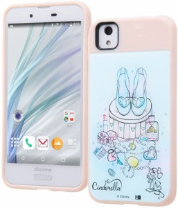 AQUOS sense/sense lite/ディズニー OTONA/耐衝撃/スマホケース キャトル/『シンデレラ』_2(キャラクター グッズ)