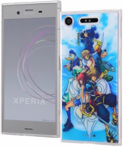 Xperia XZ1/『キングダムハーツ』/TPU/スマホケース 背面パネル/『キングダムハーツ』_2(キャラクター グッズ)