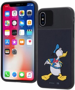 iPhoneX/ディズニー/耐衝撃/スマホケース キャトル ポップアップ/『ドナルドダッグ』_1(キャラクター グッズ)