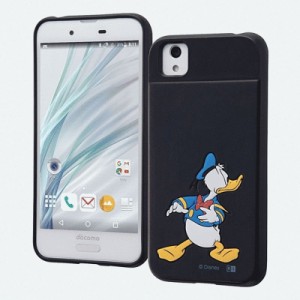 AQUOS sense/sense lite/ディズニー/耐衝撃/スマホケース キャトル ポップアップ/『ドナルドダッグ』_1(キャラクター グッズ)