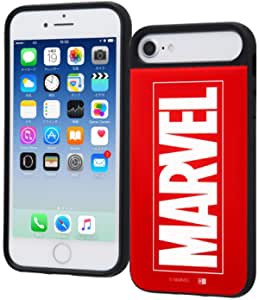 iPhone 8 ケース/iPhone 7 ケース/iPhone 6s ケース/iPhone 6 ケース/『MARVEL』/耐衝撃ケース キャトル パネル/『マーベルロゴ』_1(キャ