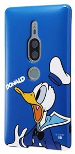 XperiaXZ2 Premium ディズニー/TPU/ソフト/スマホケース Colorap/ドナルド IN-RXZ2PCP1/DD(キャラクター グッズ)