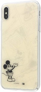 iPhone XS Max ケース /『ディズニー OTONA』/TPU スマホケース 背面パネル/『ミッキーマウス』_16(キャラクターグッズ)