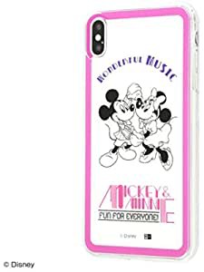 iPhone XS Max ケース /『ディズニー』/TPU スマホケース 背面パネル/『ミッキーマウス ミニーマウス/Party time!!』_1(キャラクターグッ