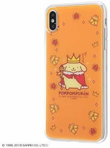 iPhone XS Max ケース/サンリオ/TPU スマホケース 背面パネル/ポムポムプリン1(キャラクターグッズ)