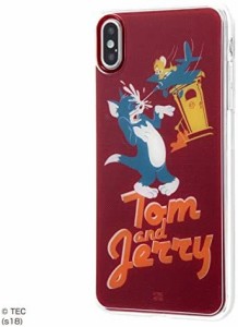 iPhone XS Max ケース/トムとジェリー/TPU スマホケース 背面パネル/トムとジェリー24(キャラクターグッズ)