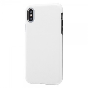 イングレム iPhone XS/X TPUソフトケース Colorap ラメ/ホワイト IN-P20CP1L/W