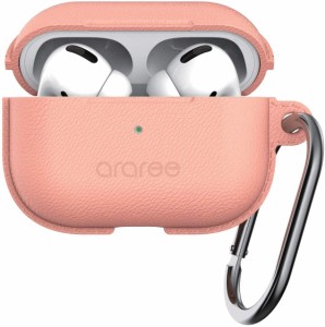 araree AirPods Pro Case POPS フラミンゴピンク 保護ケース 吸盤設計蓋 シリコンカバー カラビナ付き 落下防止 Apple ワイヤレスイヤホ