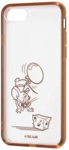 レイアウト iPhone SE(第2世代)/8/7用ハイブリッドケース トムとジェリー Charaful ジェリー RT-WP24UC/JRM(キャラクターグッズ)