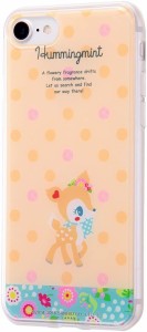 イングレム iPhone7ケース サンリオ TPU スマホケース 背面パネル/ハミングミント5 IJ-SRP7TP/HU005(キャラクターグッズ)