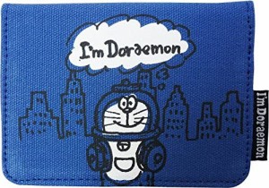 I’m Doraemon ヴィンテージシリーズ パスケース ストリート ブルー(キャラクターグッズ)