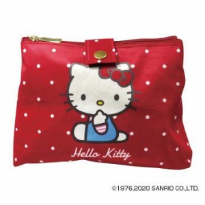 サンリオ ミラー付きポーチ Hello Kitty(ハローキティ) KT-5267(キャラクターグッズ)