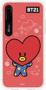 並行輸入品/iPhone XS/X ケース BT21 GRAPHIC LIGHT UP CASE TATA（ビーティ?イシビル グラフィックライトアップケース）光る アイフォン