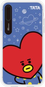 並行輸入品/iPhone XS/X ケース BT21 GRAPHIC LIGHT UP CASE FACE TATA（ビーティ?イシビル グラフィックライトアップケース フェイス）