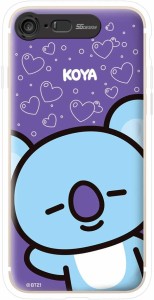 BT21 iPhone XS/X ケース GRAPHIC LIGHT UP CASE FACE KOYA 光る アイフォン カバー [並行輸入品](キャラクターグッズ)