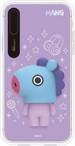 並行輸入品/iPhone XS/X ケース BT21 LIGHT UP SILICON CASE MANG（ビーティ?イシビル ライトアップ シリコンケース）光る アイフォン カ