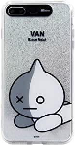 BT21 iPhone 8 Plus/iPhone 7 Plus ケース LIGHT UP BASIC VAN LEDで光る アイフォン カバー 5.5インチ ワイヤレス充電対応【公式ライセ