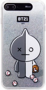 BT21 iPhone 8 Plus/iPhone 7 Plus ケース LIGHT UP HANG OUT VAN LEDで光る アイフォン カバー 5.5インチ ワイヤレス充電対応【公式ライ