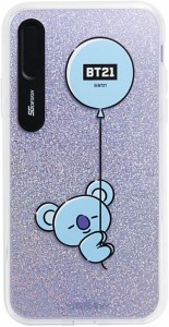 BT21 iPhone XS/iPhone X ケース LIGHT UP HANG OUT KOYA LEDで光る アイフォン カバー 5.8インチ ワイヤレス充電対応【公式ライセンス品