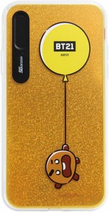BT21 iPhone XS Max ケース LIGHT UP HANG OUT SHOOKY LEDで光る アイフォン カバー 6.5インチ ワイヤレス充電対応【公式ライセンス品/(