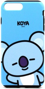 BT21 iPhone 8 Plus/iPhone 7 Plus ケース DUAL GUARD HI KOYA アイフォン カバー 5.5インチ ワイヤレス充電対応【公式ライセンス品/(キ