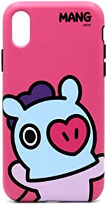 BT21 iPhone XS/iPhone X ケース DUAL GUARD HI MANG アイフォン カバー 5.8インチ ワイヤレス充電対応【公式ライセンス品/(キャラクター