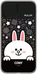 LINE FRIENDS iPhone 11 ケース LEDで光る LIGHT UP CASE スター コニー (ラインフレンズ) 開閉式スライドでカメラレンズ保護 アイフォン