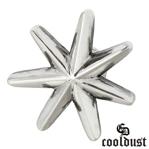 クールダスト cooldust FUNKOUTS ピアス メンズ seven pointed star シルバー 1個売り 片耳用 星 FCE-084