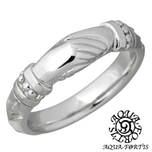 アクアフォーティス AQUA FORTIS シルバー リング 指輪 レディース ハンドデザイン ダイヤモンド 7〜13号 アクアシルバー FR-010RC-DM 送