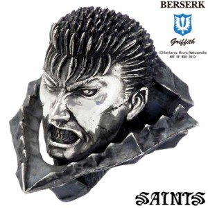 ベルセルク セインツ BERSERKxSAINTS ベルセルク リング 指輪 メンズ ガッツ シルバー 狂戦士の甲冑 BSS-R-02 送料無料